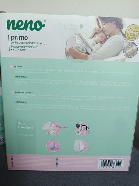 Odsávačka mlieka neno primo,