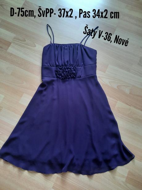 Dámske spoločenské šaty, 36
