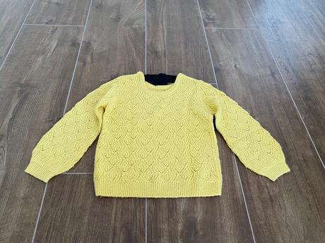 Žltý sveter, lindex,134