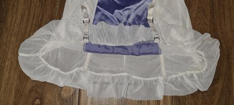 Bielo - modrý korzet, okay,l