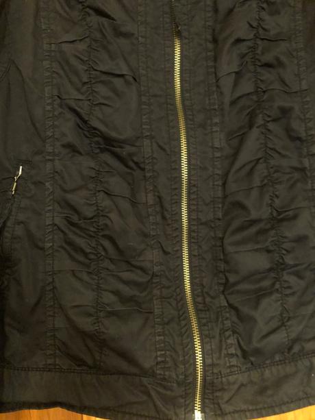 Čierna bunda  veľkosť 38, m