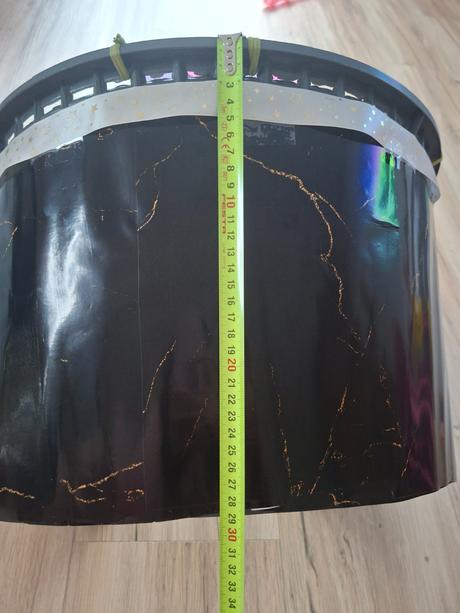 Karnevalová maska- črepníkový kvet, 