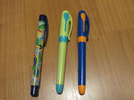 Bombičky do plniaceho pera + 3 plniace perá, 