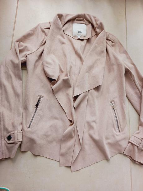 Semišová bundička, river island,140