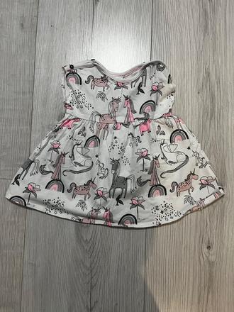 Letne šaty s jednorožcami, next,74