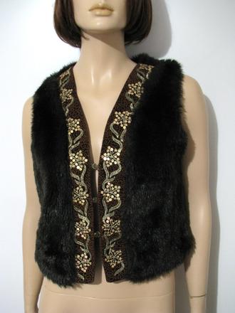 Kožušinová vesta, m