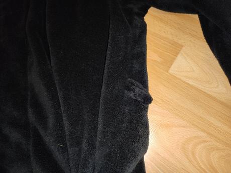 Plyšový kardigán, xl