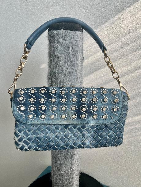 Riflová malá kabelka, 