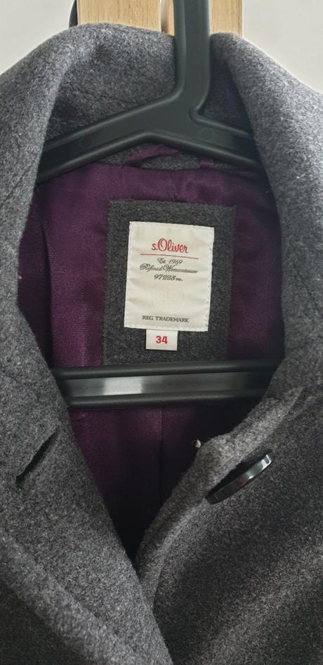 Krátky vlnený kabát, s.oliver,34