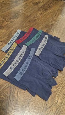 Reserved slipky, 7ks, reserved,122