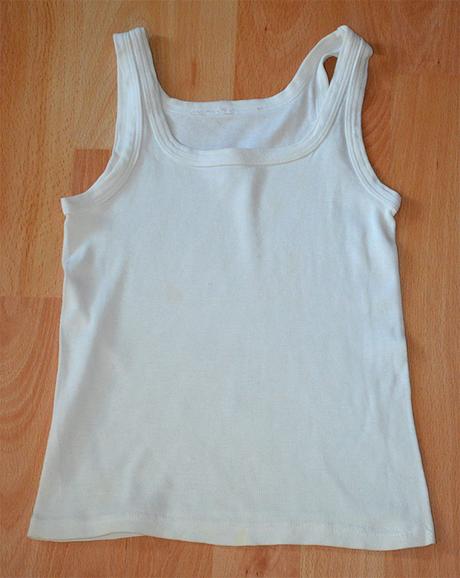 Biele tielko, vel. 98-104 (2-4r.), 98