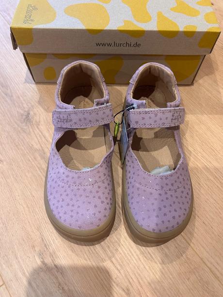 Lurchi barefoot kožené balerínky neila - pink, lurchi,33