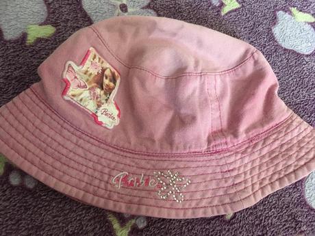 Klobúčiky na leto s motýlikom, pásikavý, 9 ks, rada,74