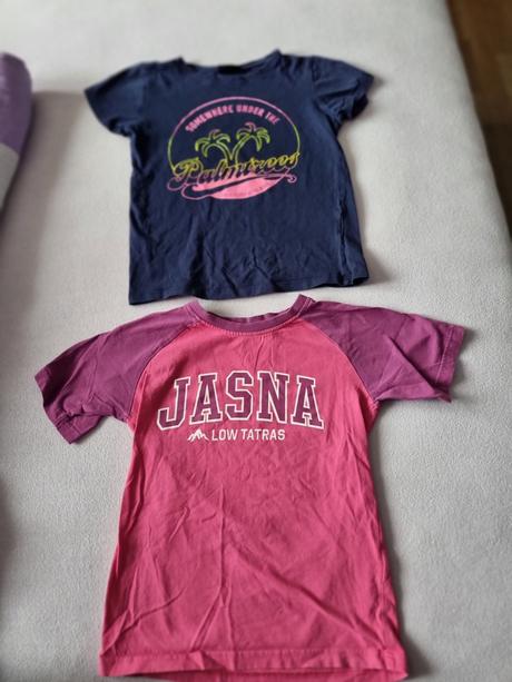 Tricko 134/140 + ružové gratis, 134