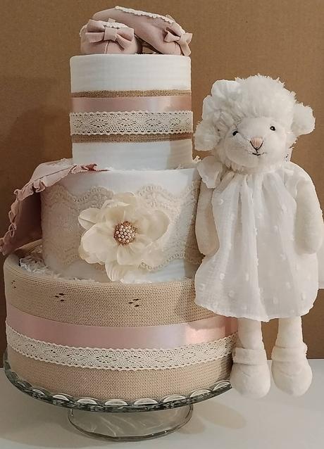 Luxusná plienková torta little luxury baby,