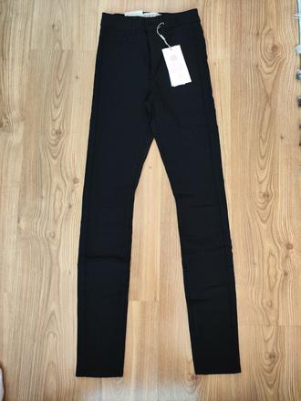 Čierne nohavice pieces, xs