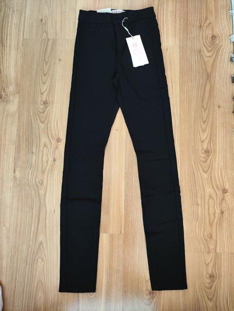 Čierne nohavice pieces, xs