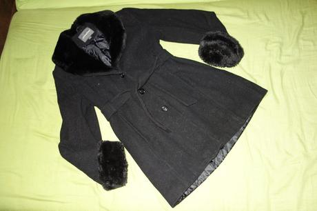 Cierny flausovy kabat athmosphere, atmosphere,40