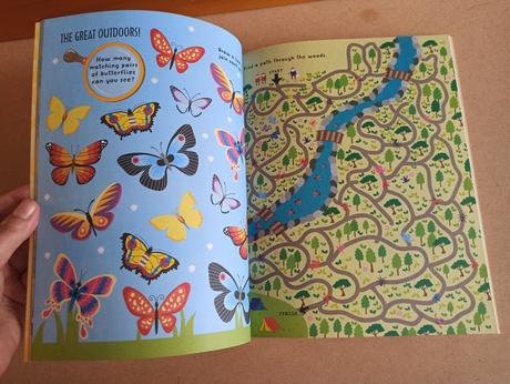 Let's go on holiday sticker activity,