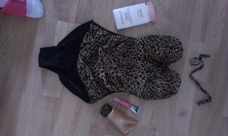 Nádherné celé plavky f&f 1x použité,p.c.25 eur, f&f,s