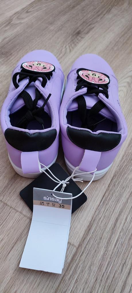 Nové tenisky botasky topánky prezuvky papuče minni, sinsay,35