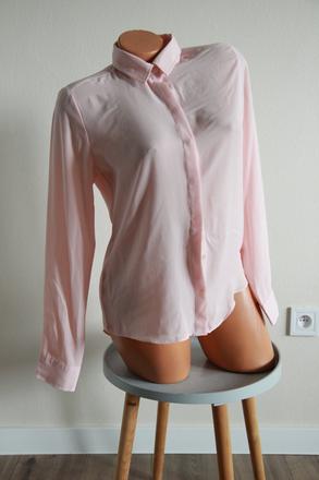 Elegantná ružová košeľa, xs, xs