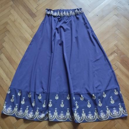 Spoločenská sukňa s vreckami, m