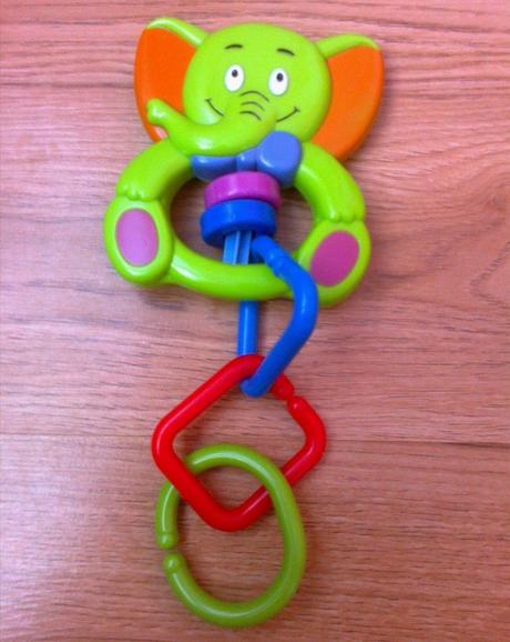 1x používaná hrkálka - top stav, 