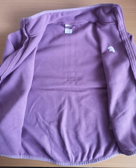 Flísová súprava na zimu - mikina a nohavice fix, lindex,122