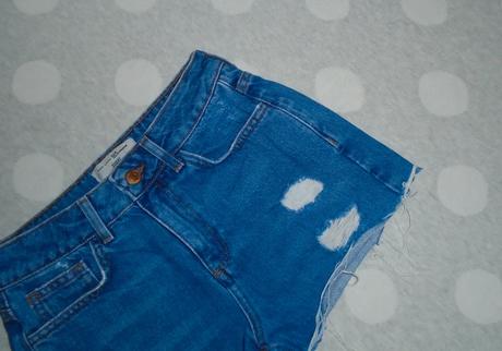 Riflové šortky na 11 rokov, new look,146