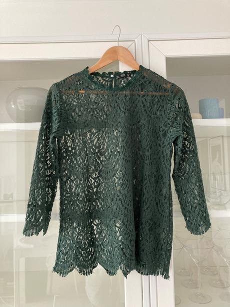 Čipkovaný top, zara,l