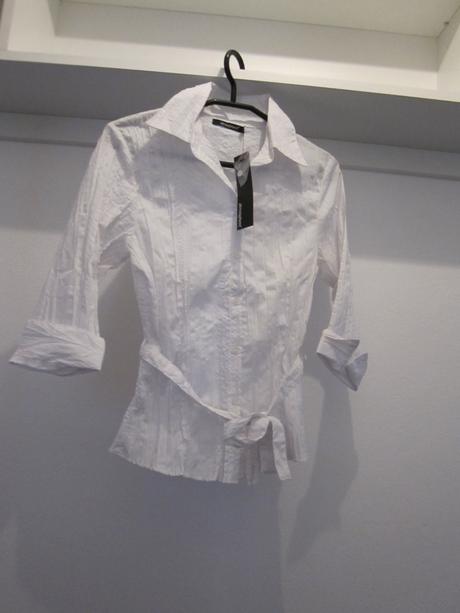 Biela bluzka 3/4 rukav, atmosphere,38