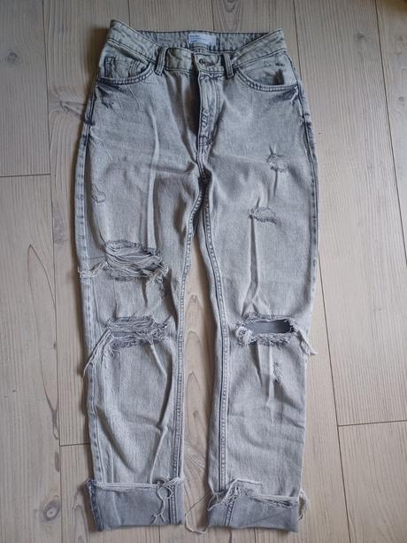 Dievčenské rifle bershka, bershka,xs