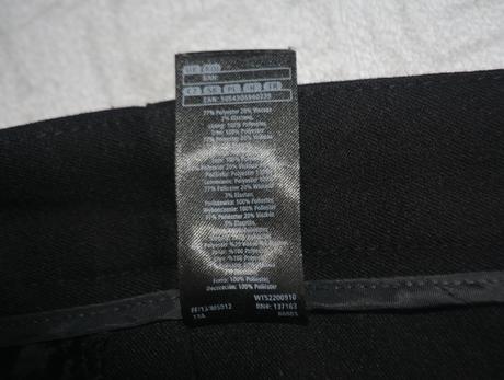 F&f - čierne nohavice veľ.l, f&f,l
