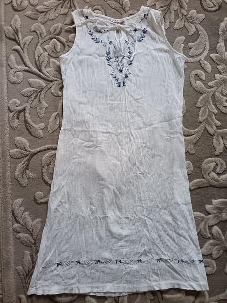Ľahké ľanové šaty, l