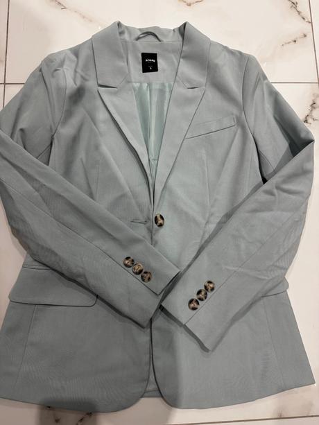 Bledomodré dámske sako, sinsay,s