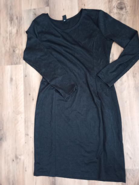 Čierne saty l, h&m,l