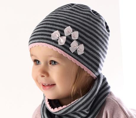 Prechodný komplet - čiapka, nákrčník ajs 36-029, ajs,62 / 68 / 74 / 80 / 86