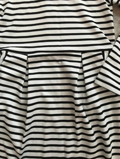 Šaty pásik 6-8 rokov, h&m,122