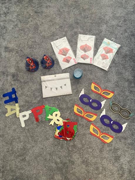 Párty set spiderman, 