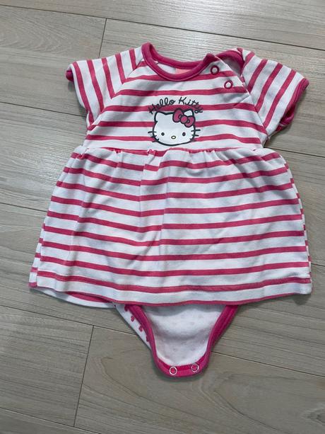 Šaty body hello kitty, hello kitty,62