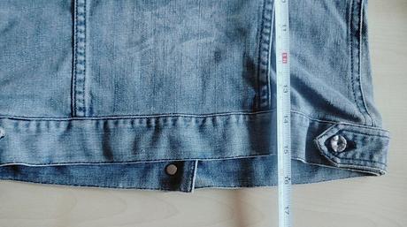 Riflová bundička s merino rukávmi a kapucňou, diesel,128