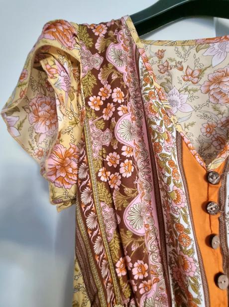 Šaty letné kvetinové, l