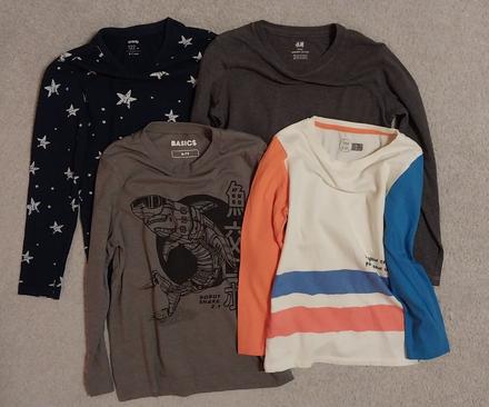 Tricka s dlhym rukavom, f&f,128