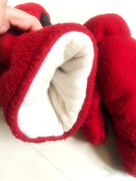 Hrubé duplované rukavice, 