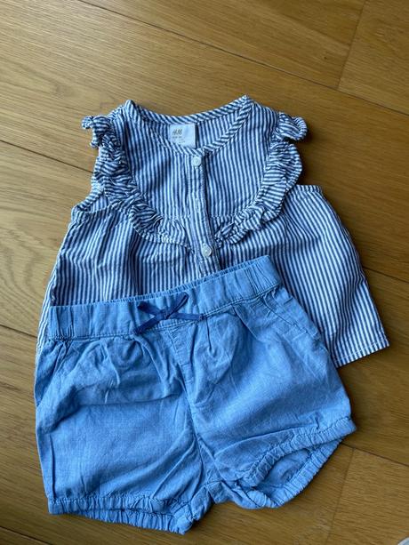 Letný set h&m 68, h&m,68