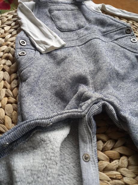 Zateplené nohavice na traky, f&f,74