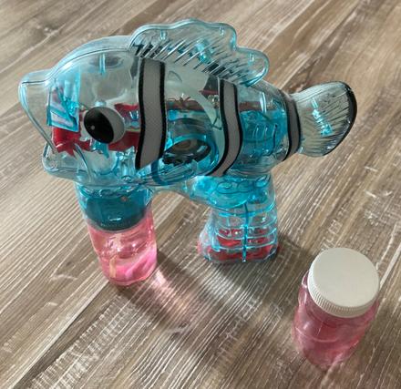 Bublifuk-bublinková pištoľ, 