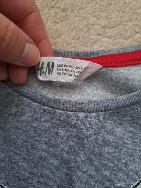Šaty s plisovanou sukňou, h&m,140