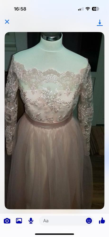 Krásne spoločenské šaty, veľkosť s-m, s